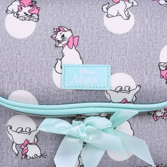 Мятно-серая жёсткая косметичка/коробочка от Kotka Marie, Disney, серый — фото 3