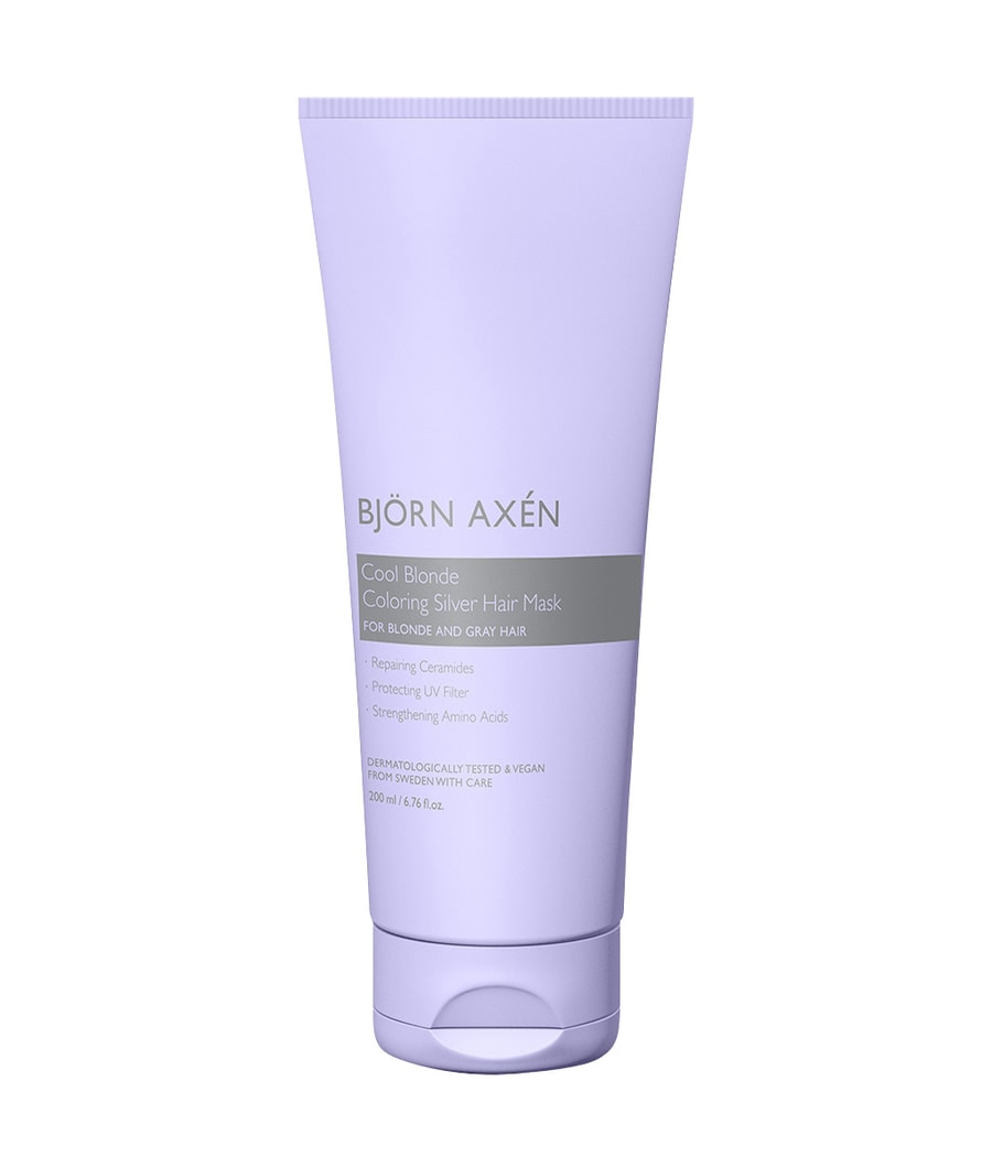 

Маска для волос BJÖRN AXÉN Cool Blonde Coloring Silver Hair Mask, 200 ml