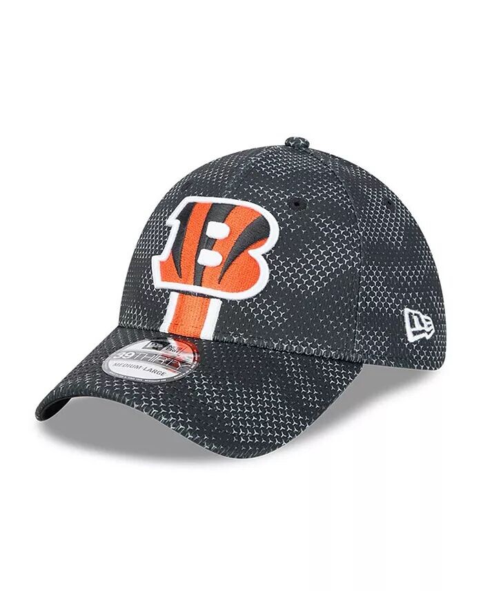 

Мужская черная бейсболка Cincinnati Bengals 2024 Sideline 39THIRTY Flex New Era
