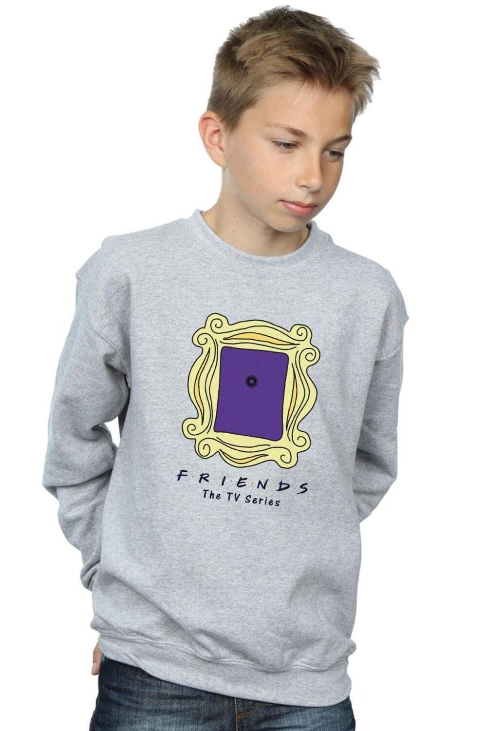 

Толстовка с дверным глазком Friends, серый