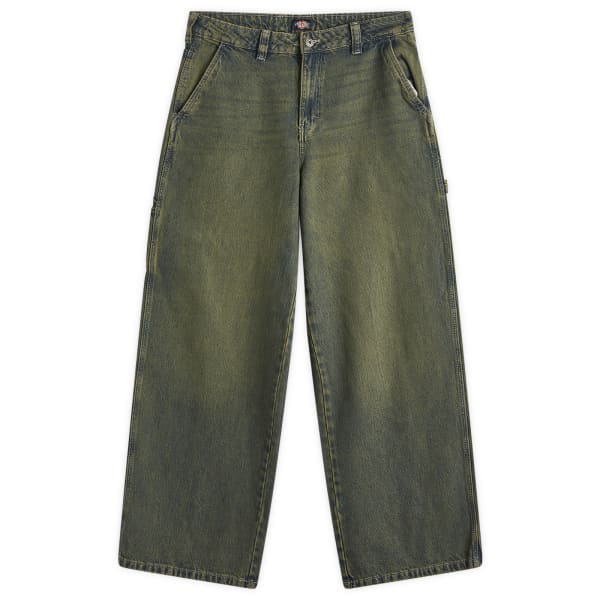 

Свободные плотницкие брюки из денима Dickies, зеленый