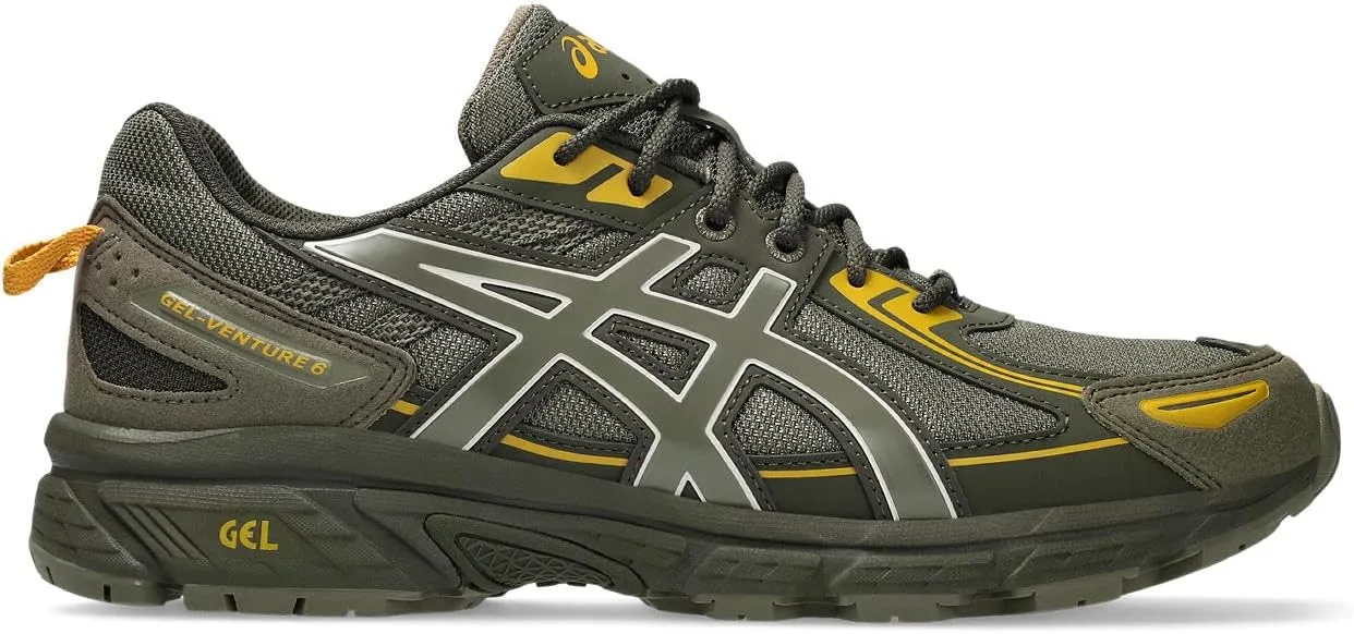 Кроссовки ASICS Unisex Gel-Venture 6, оливковый — фото 3