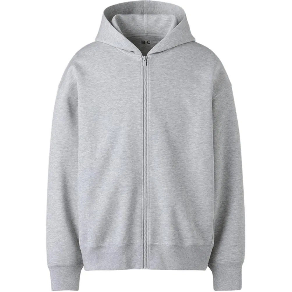 Свитшот UNIQLO C Collection с капюшоном серый