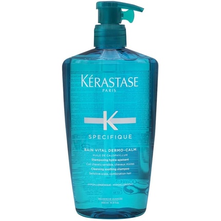 

Kerastase - Specifique Bain Vital Dermo-Calm Очищающий успокаивающий шампунь 500мл Kérastase