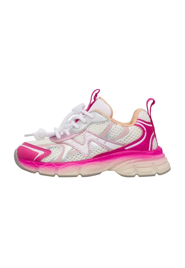 Кроссовки для первых шагов wave Naturino, Fuchsia-Weiß-Rosa