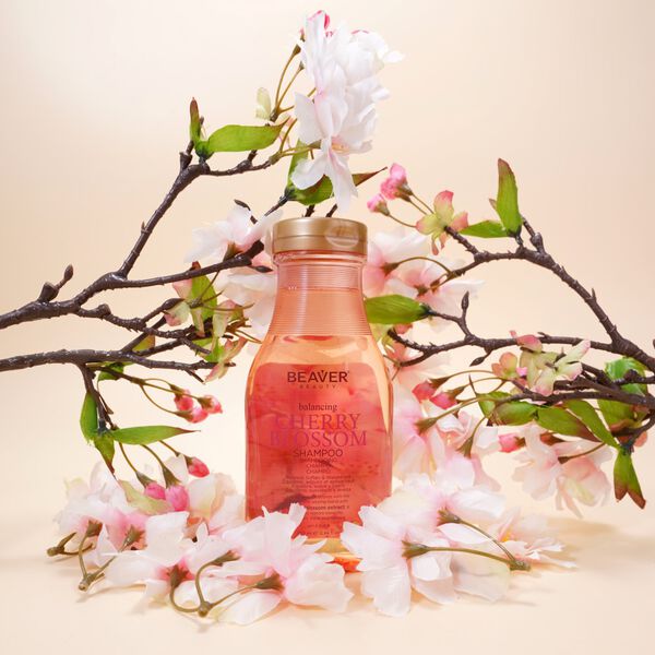 Шампунь «Цветок вишни» для жирных волос, 350 мл Beaver Beauty herbal series — фото 2
