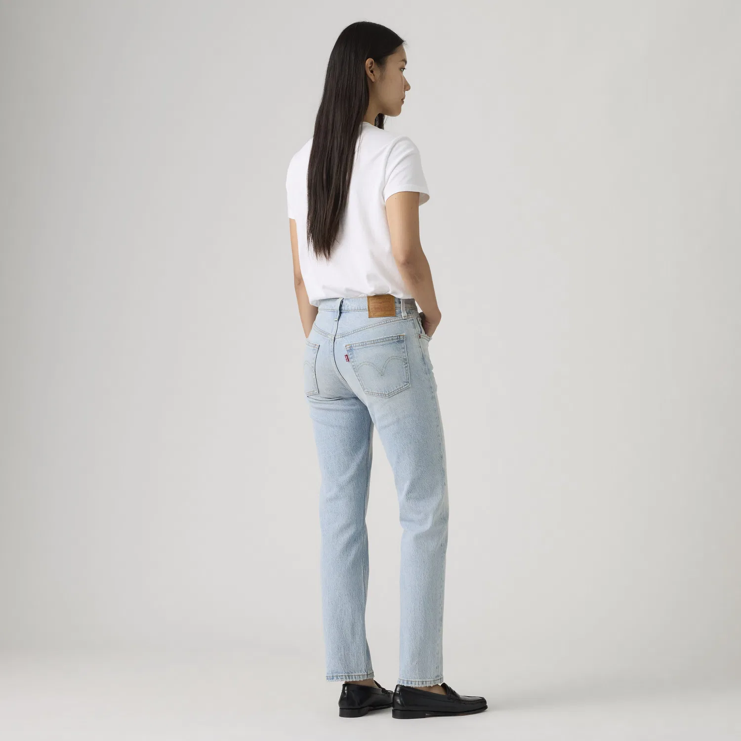 Женские джинсы 501 Original Fit Levi's, Light Wash — фото 3