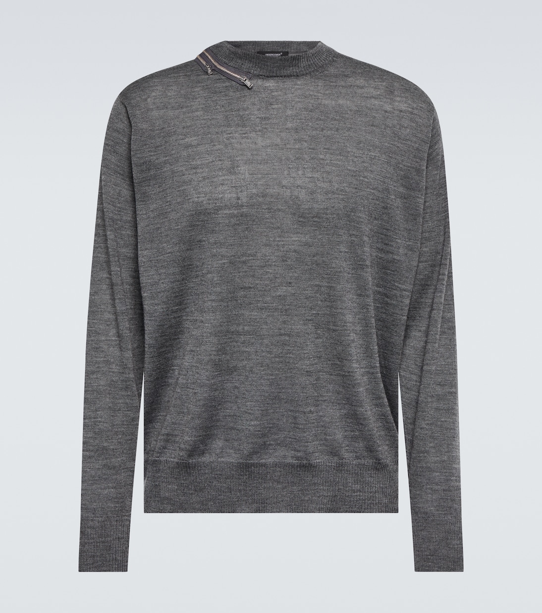 

Украшенный шерстяной свитер Undercover, T.Charcoal