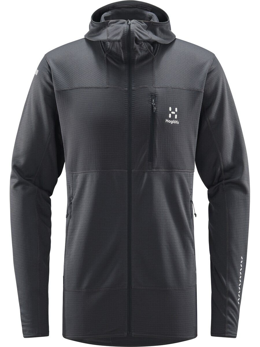 

Флисовая куртка Haglöfs Athletic Fleece Jacket L.I.M, темно-серый