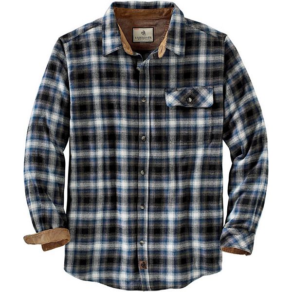 

Мужская рубашка в стиле бак кэмп в клетку Legendary Whitetails, Birch Poseidon Plaid