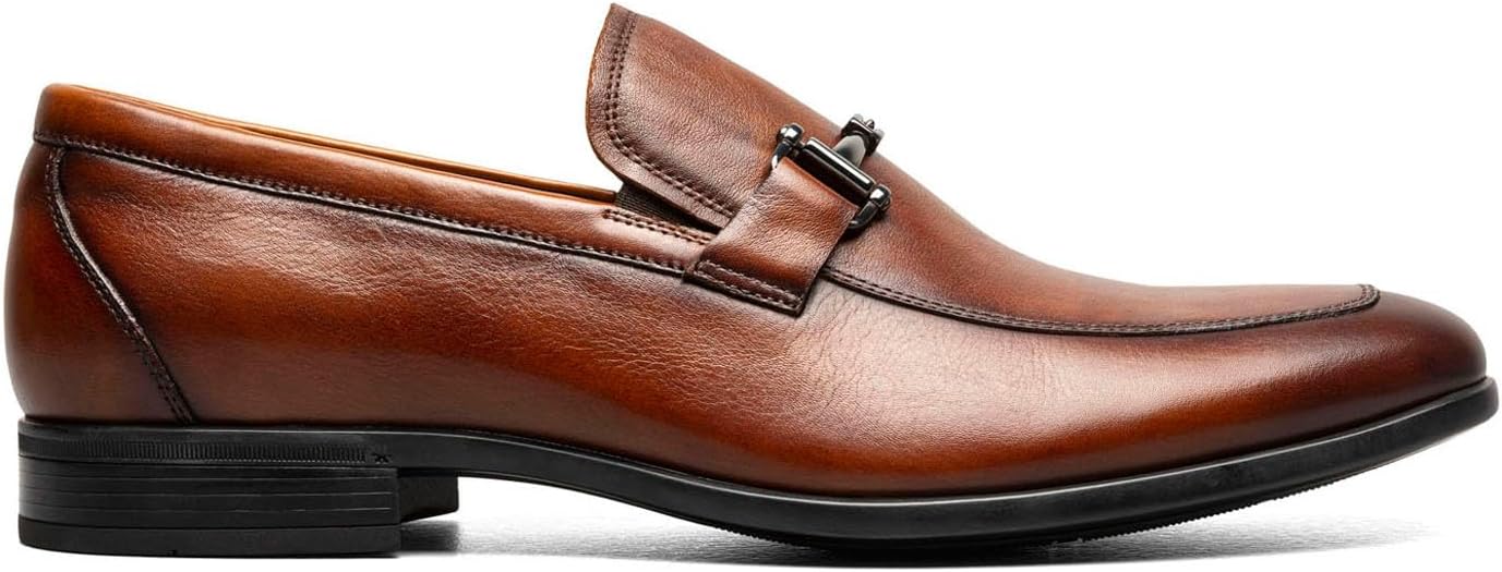 Мужские лоферы Florsheim Zaffiro с монтиной, Cognac — фото 2