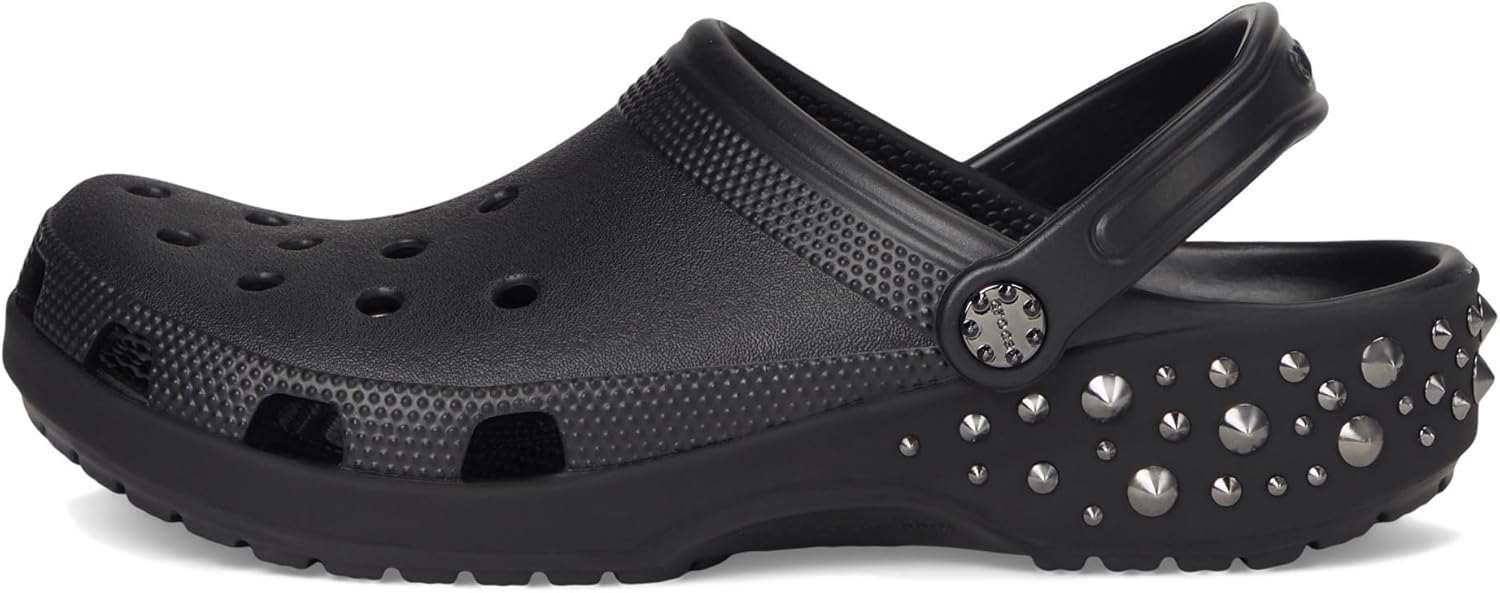 Сабо Унисекс Классические Сабо с Заклепками Crocs, черный — фото 4