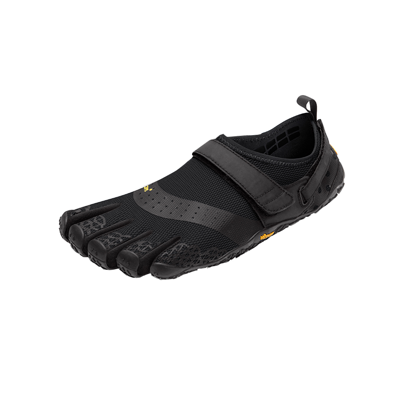 

Мужские кроссовки для фитнеса Indoor низкие черно-серо-синие Vibram