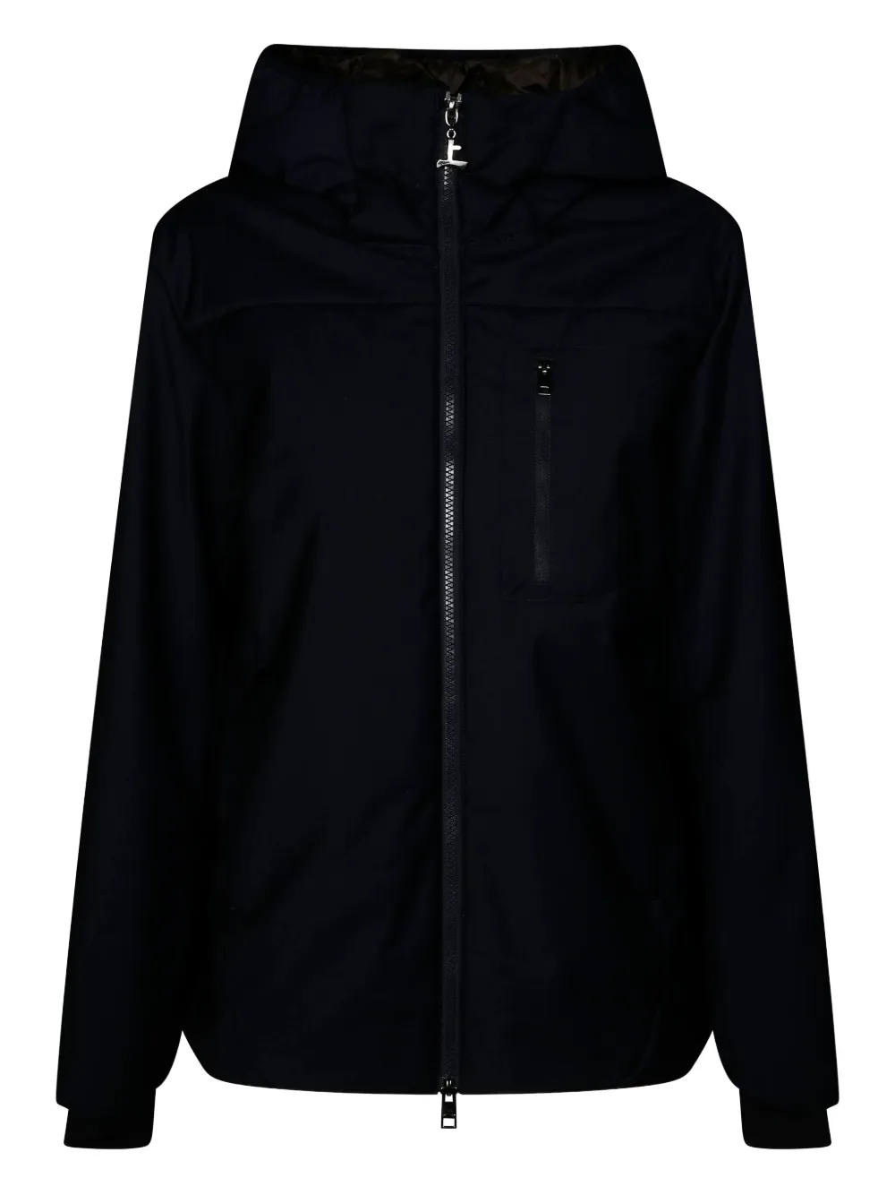

Куртка на молнии с капюшоном ON THE BUND, черный