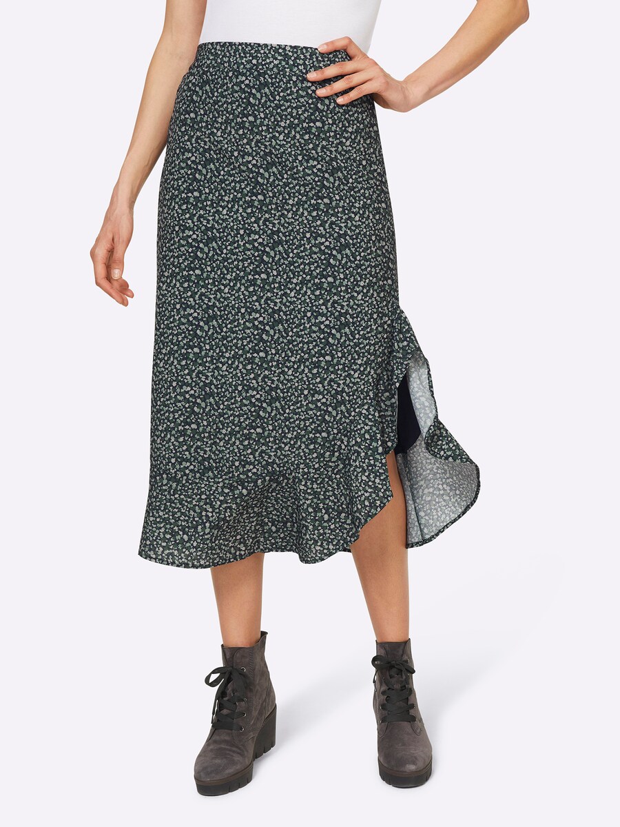 

Юбка heine, цвет Light green/Dark green