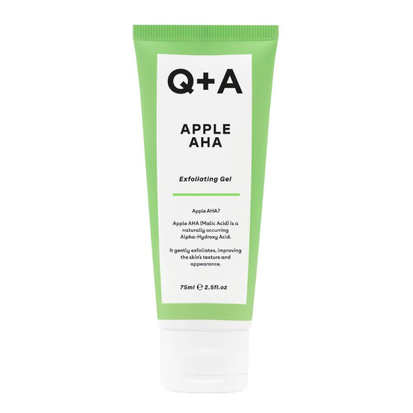 

Отшелушивающий гель с альфа-кислотами для лица, 75 мл Q+A Apple aha