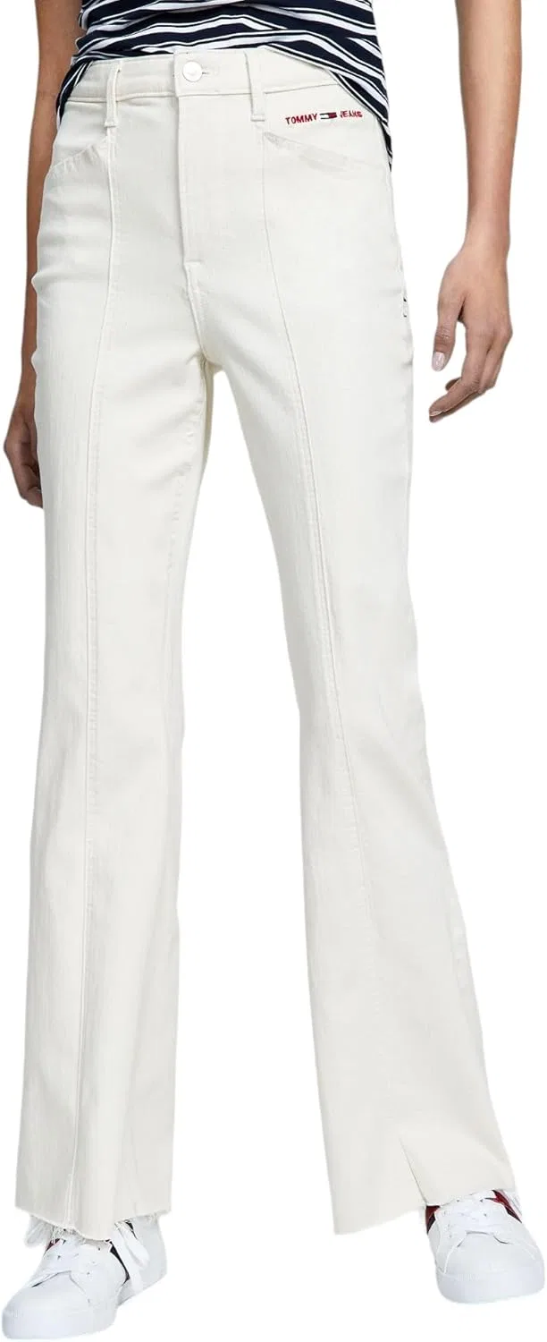 Джинсы клеш Tommy Hilfiger White