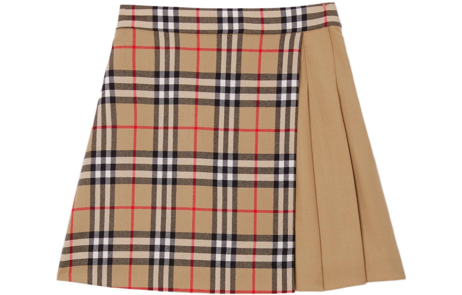 

Детская юбка Burberry, цвет Camel