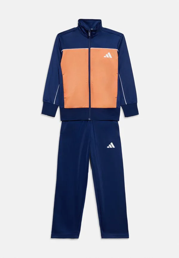 Универсальная толстовка на молнии Adidas Performance, Dark Blue/Dusky Orange/White — фото 3