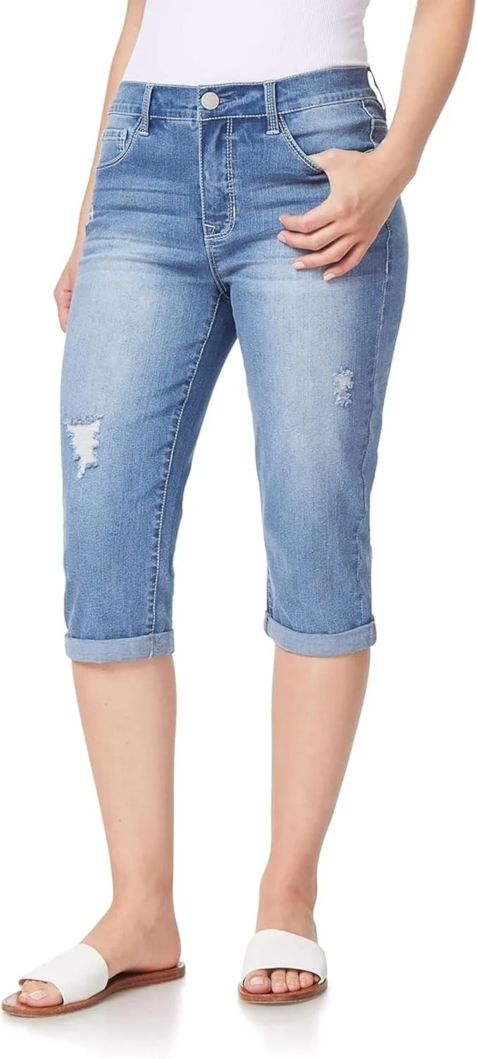 

Джинсы Forever Skinny Mid-Rise 17" Inseam Capri от Angels Forever Young