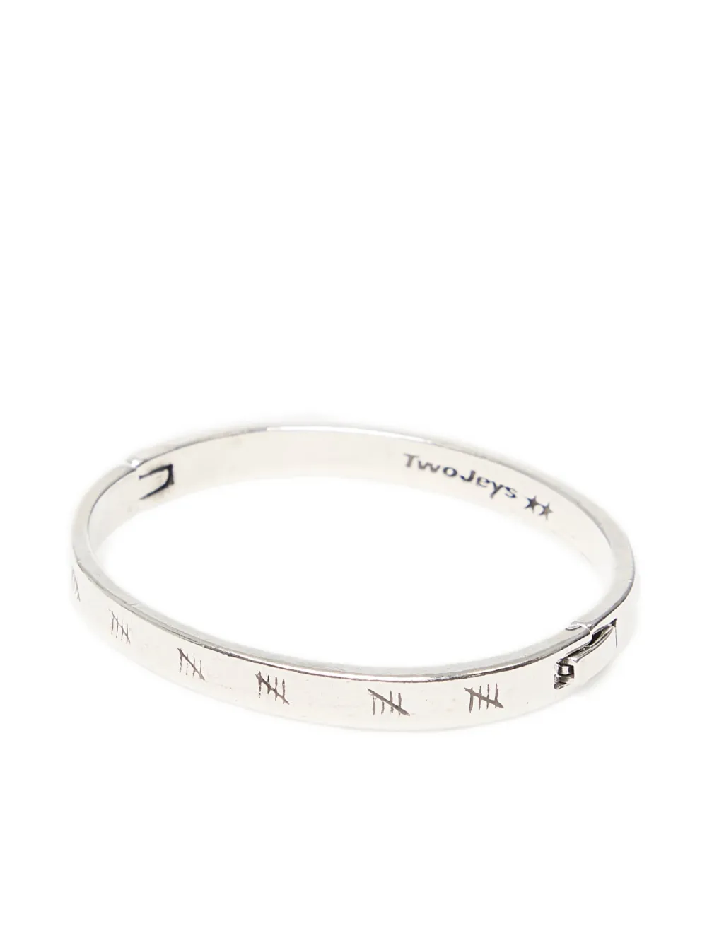 

Браслет Hope с гравировкой Twojeys, серебристый