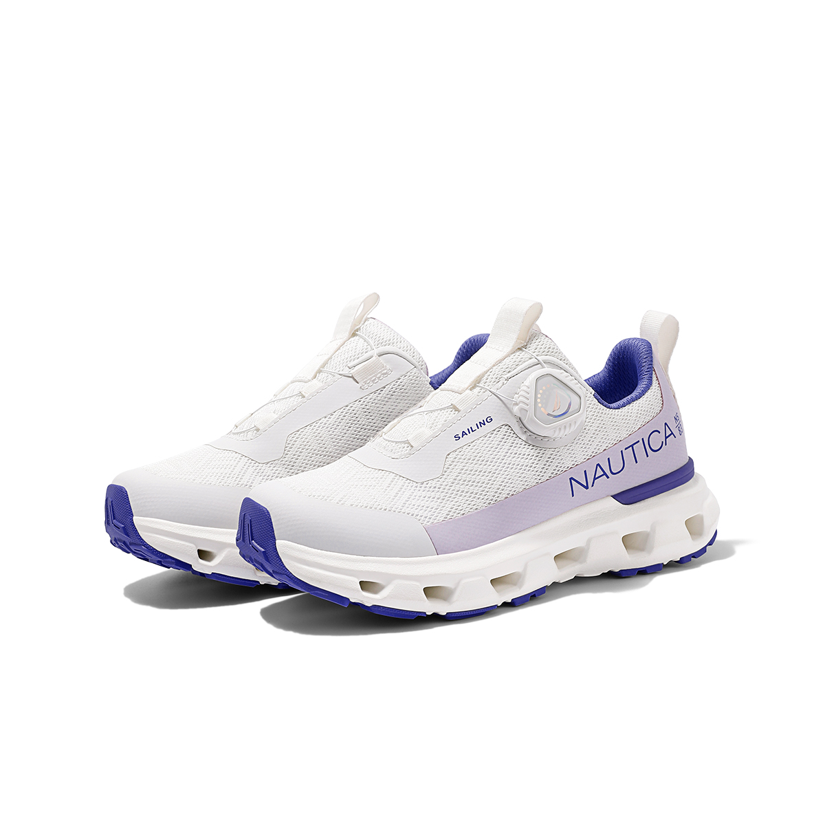 NAUTICA Кроссовки low top Running Shoes Purple Star White для детей — фото 3