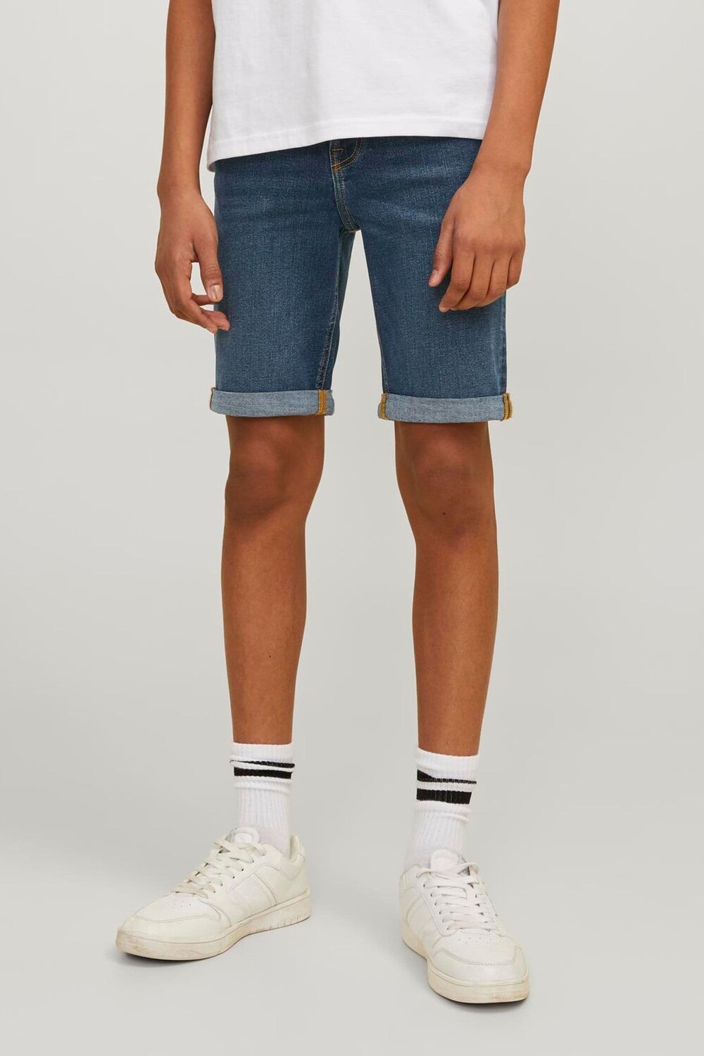 

Джинсовые шорты приталенного кроя Jack & Jones Jack & Jones Junior, синий