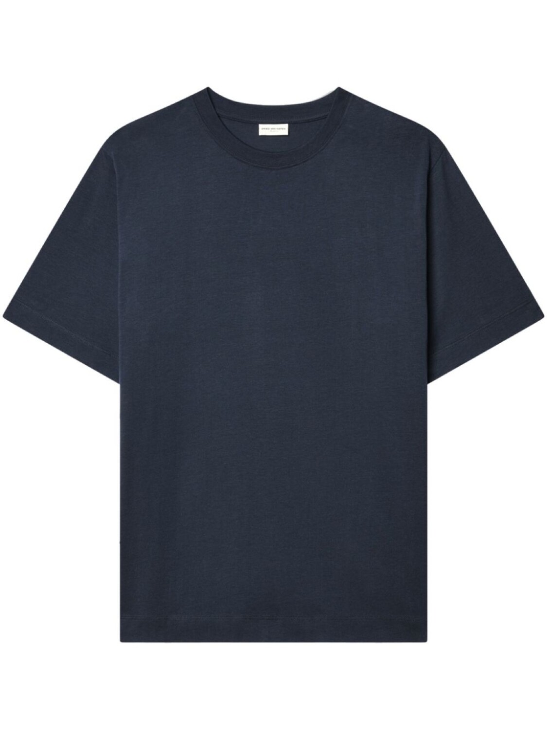 

Футболка с круглым вырезом DRIES VAN NOTEN, синий
