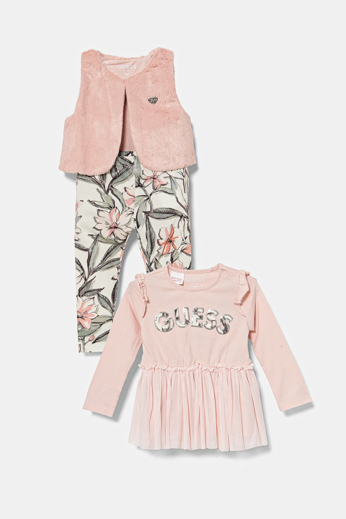 

Набор для детей Guess, розовый