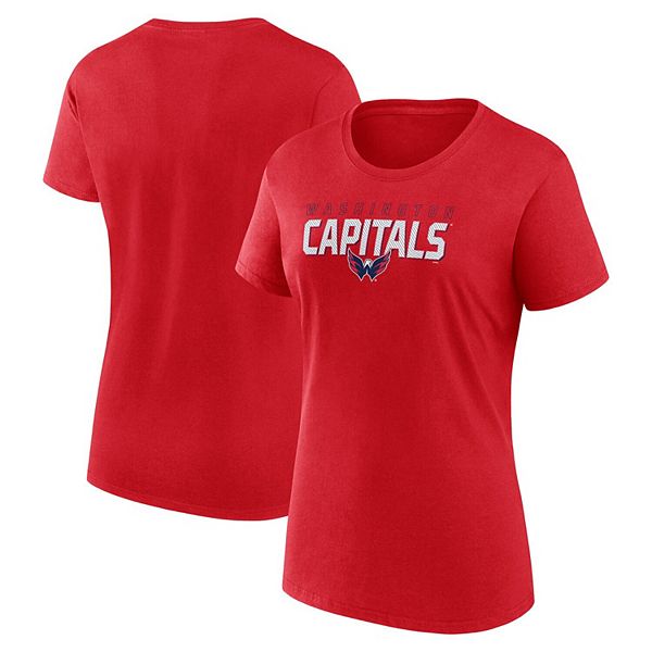 

Женская красная футболка washington capitals с круглым вырезом Unbranded, Красный, Женская красная футболка washington capitals с круглым вырезом Unbranded