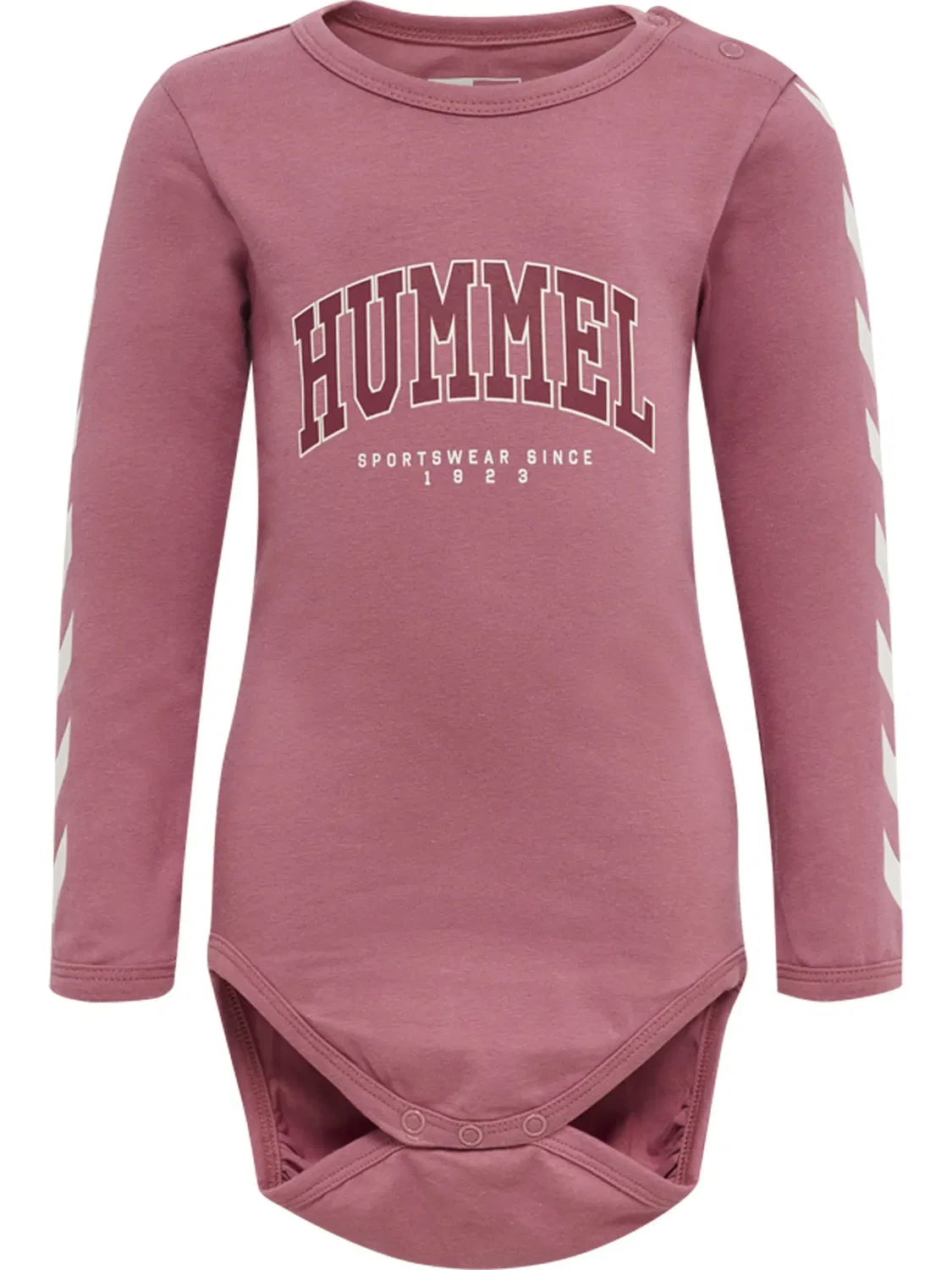 Боди детское с длинным рукавом, Hummel, меса роуз
