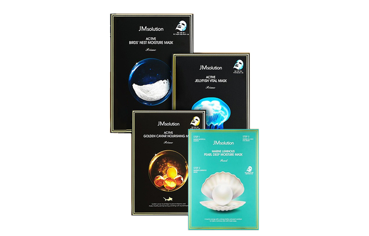 

Маска для лица JM Solution Pearl Jellyfish Bird's Nest Caviar увлажняющая, питающая и восстанавливающая JMsolution