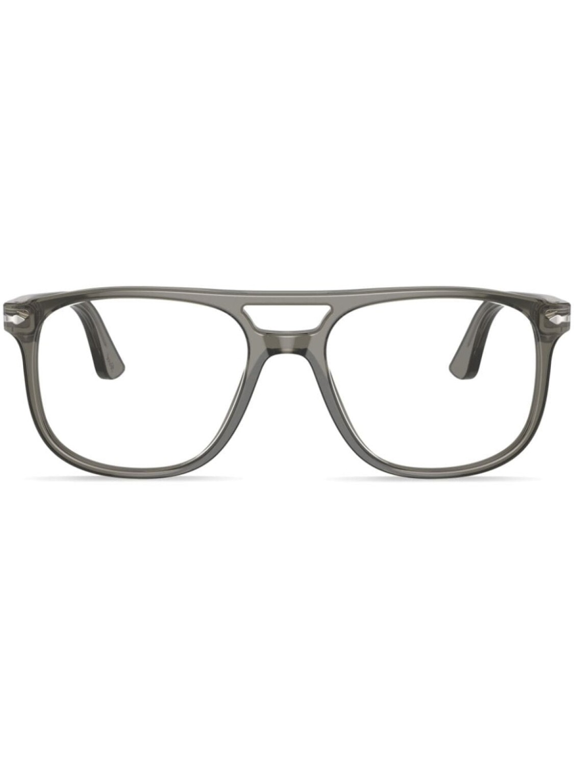 

Persol Greta square-frame glasses, серый
