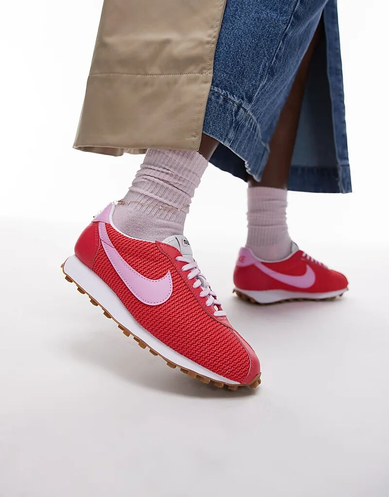 Кроссовки унисекс Nike LD-1000 красного и розового цветов