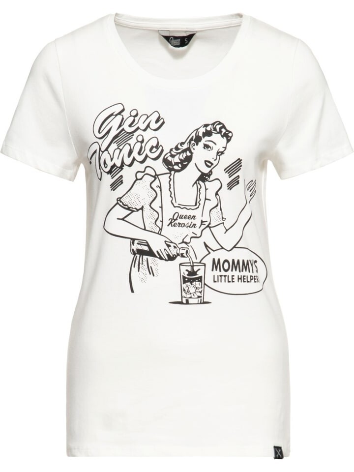 

Футболка Queen Kerosin Shirt, белый