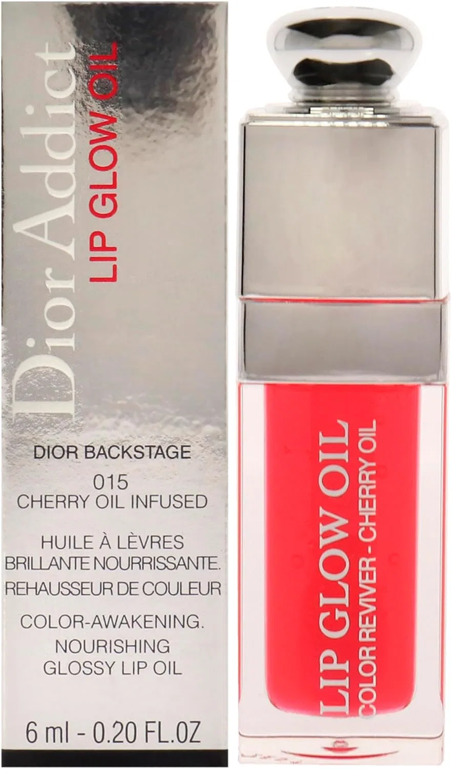 Блеск для губ Dior Addict Lip Glow Oil #015 Cherry 6 мл