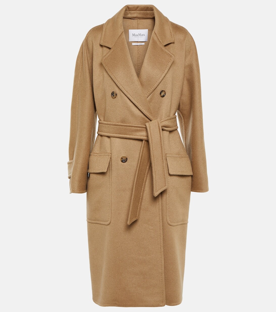 

Кашемировое пальто Renania с запахом MAX MARA, бежевый