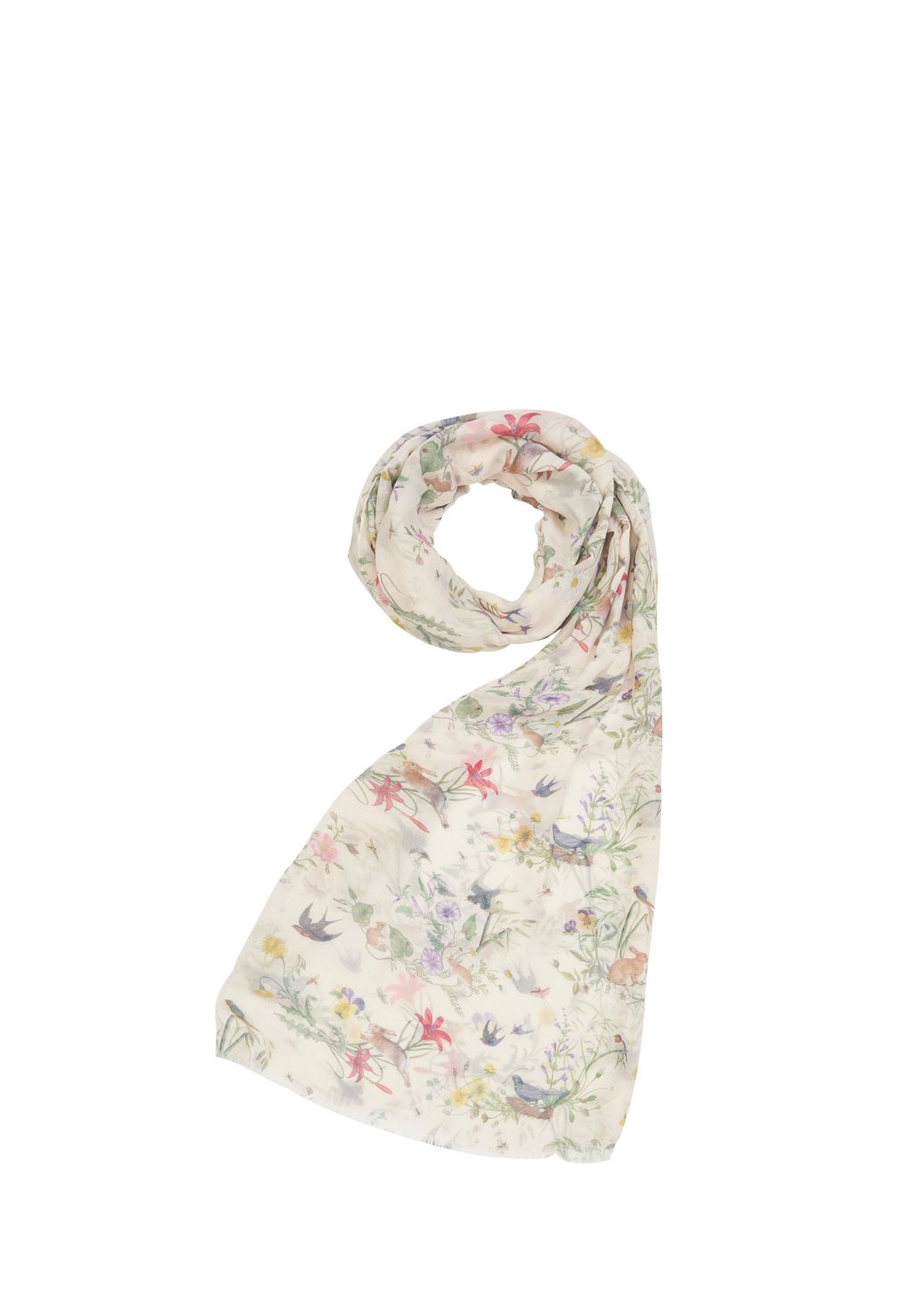 

Шарф BUNNY TOILE LIGHTWEIGHT FABLE ENGLAND, молочный