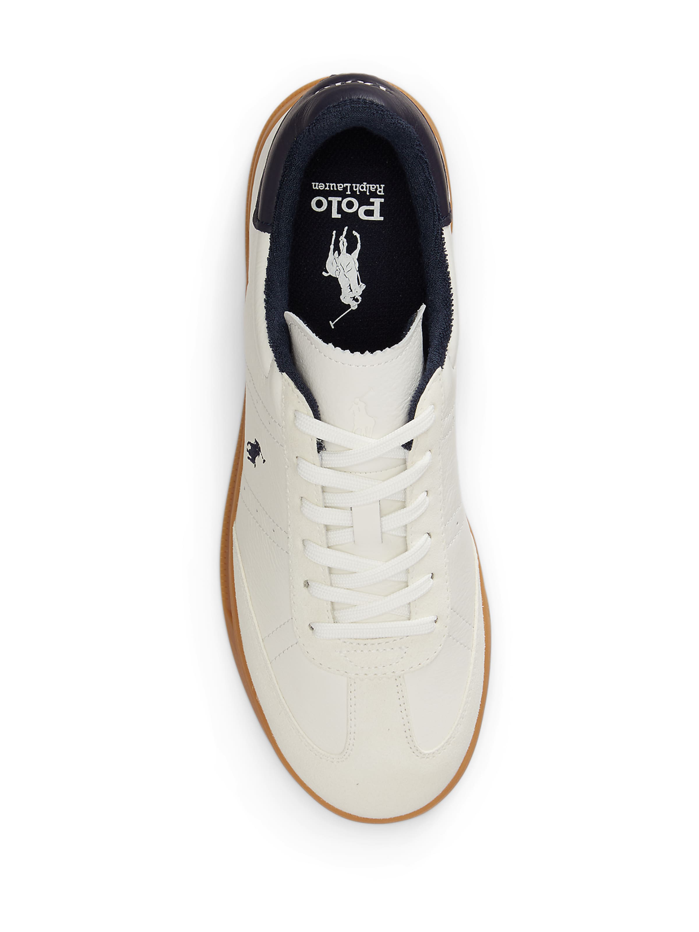 Polo Ralph Lauren Кроссовки 'HRT AERA' в цвете Wool White — фото 3