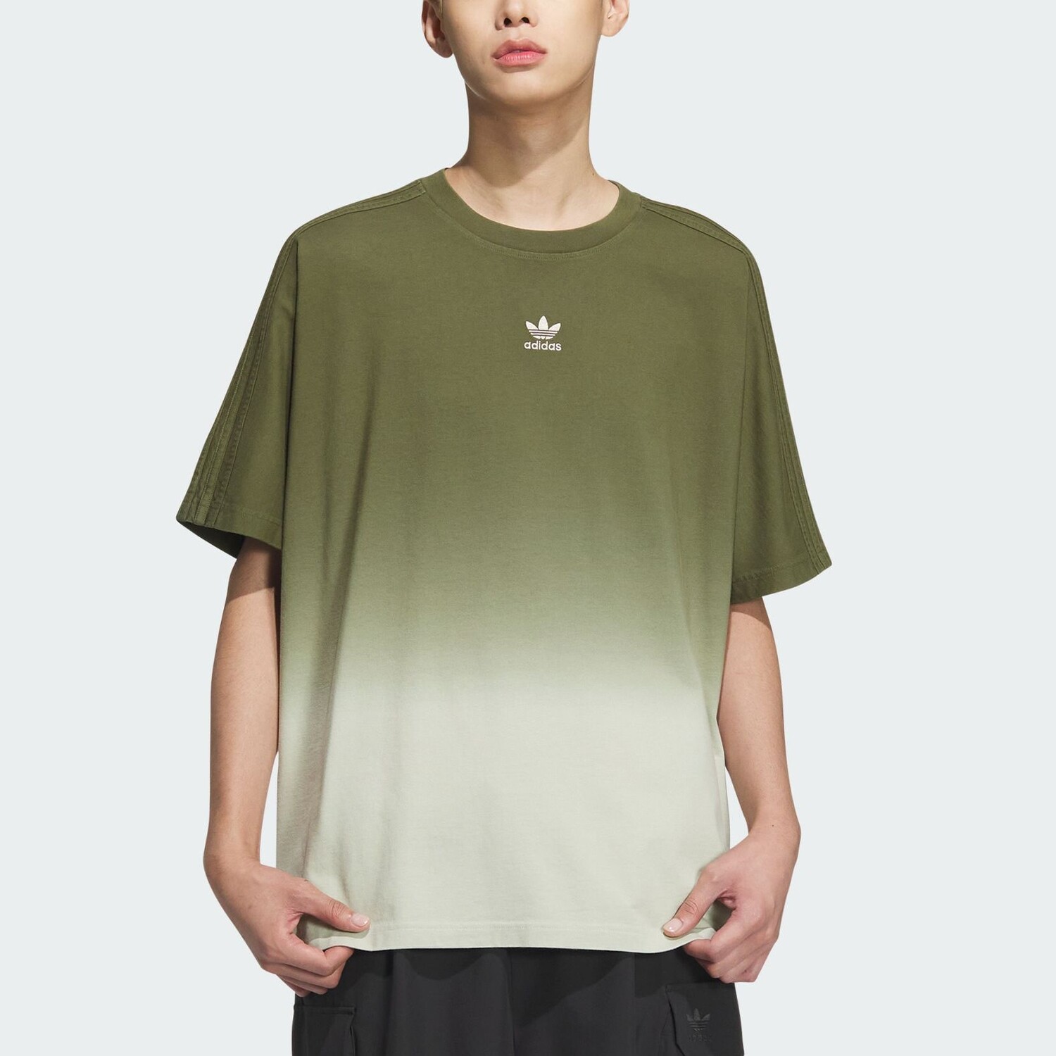 Футболка TOC унисекс Wild Pine/Halo Green Adidas Originals, зеленый — фото 2