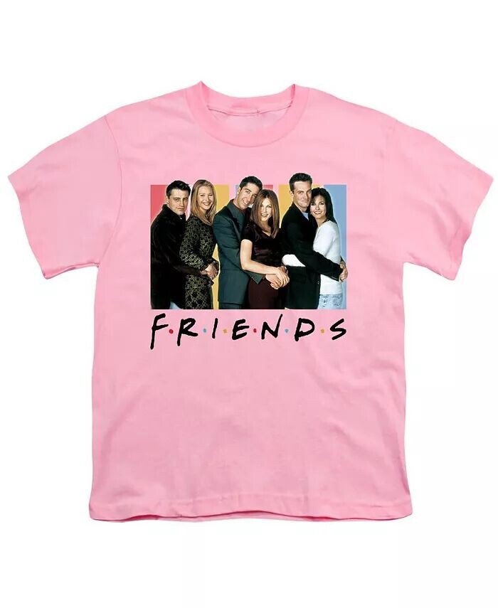 

Футболка с коротким рукавом и логотипом для мальчиков Friends, розовый
