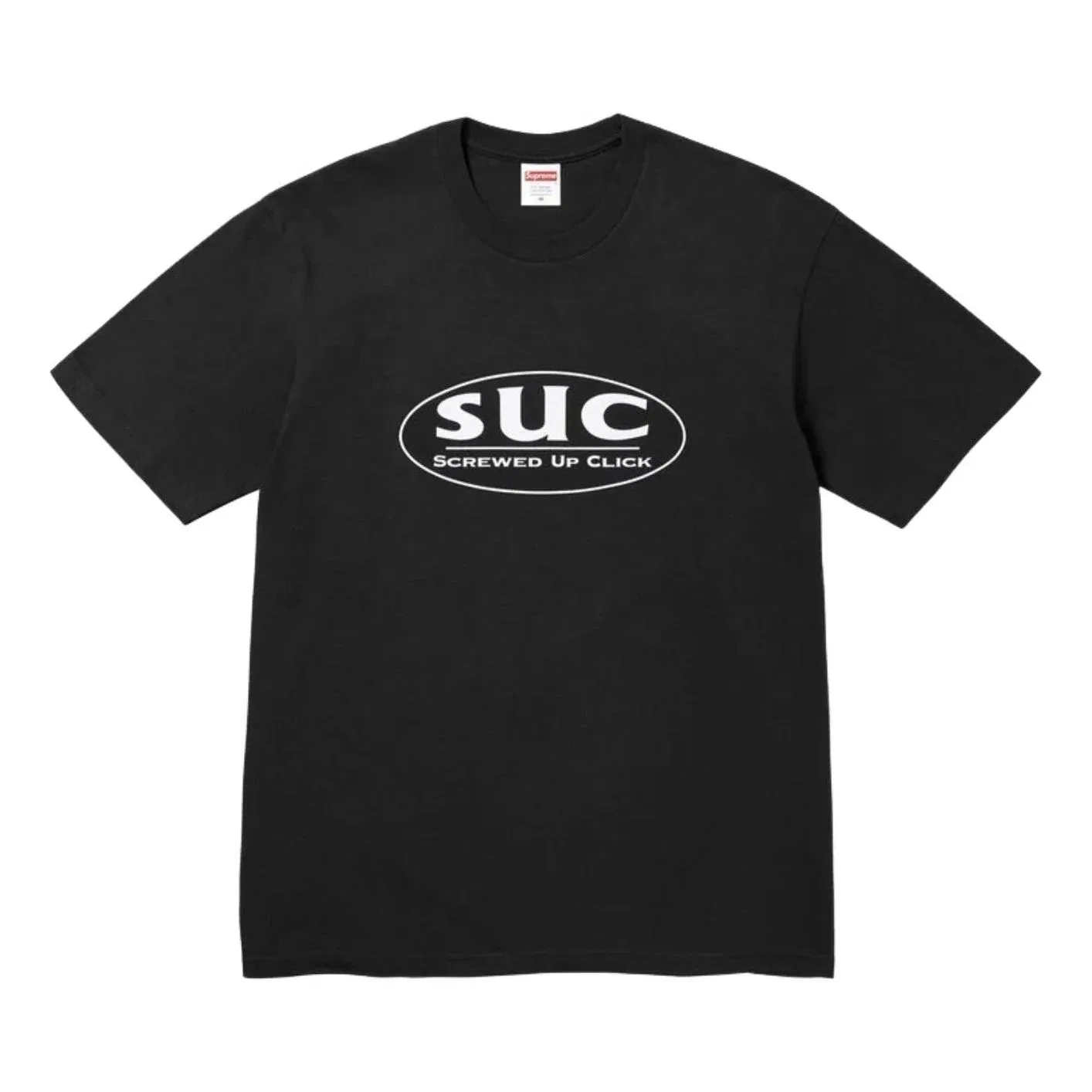 Футболка Supreme x DJ Screw SS26 SUC, черная, SUP-SS26-147-BLK