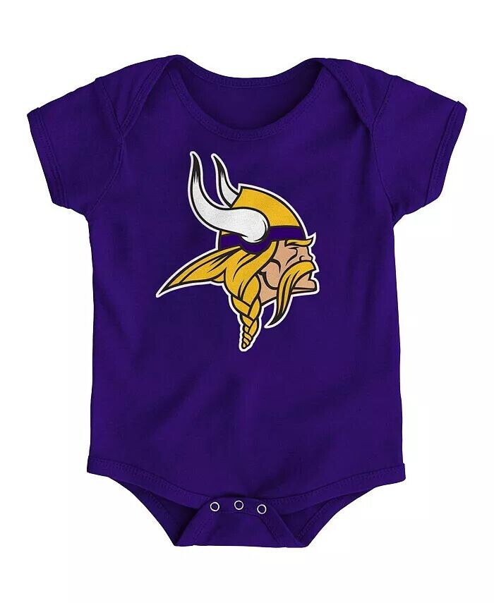 

Боди для мальчиков и девочек с логотипом команды Minnesota Vikings Purple Outerstuff