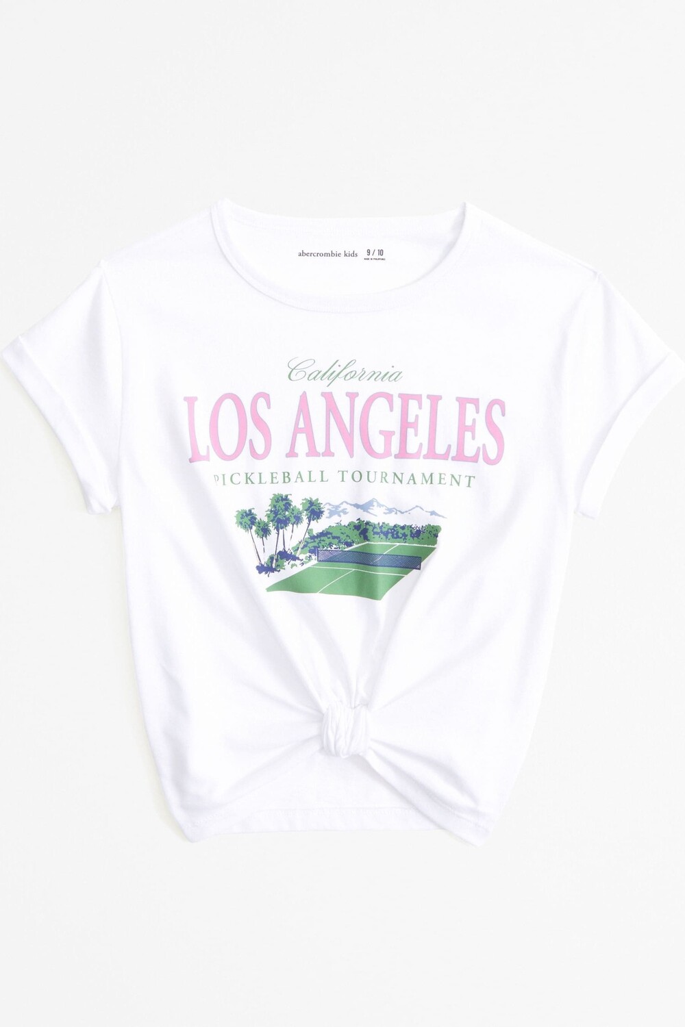 

Логотип Cross Front футболка Abercrombie & Fitch, белый