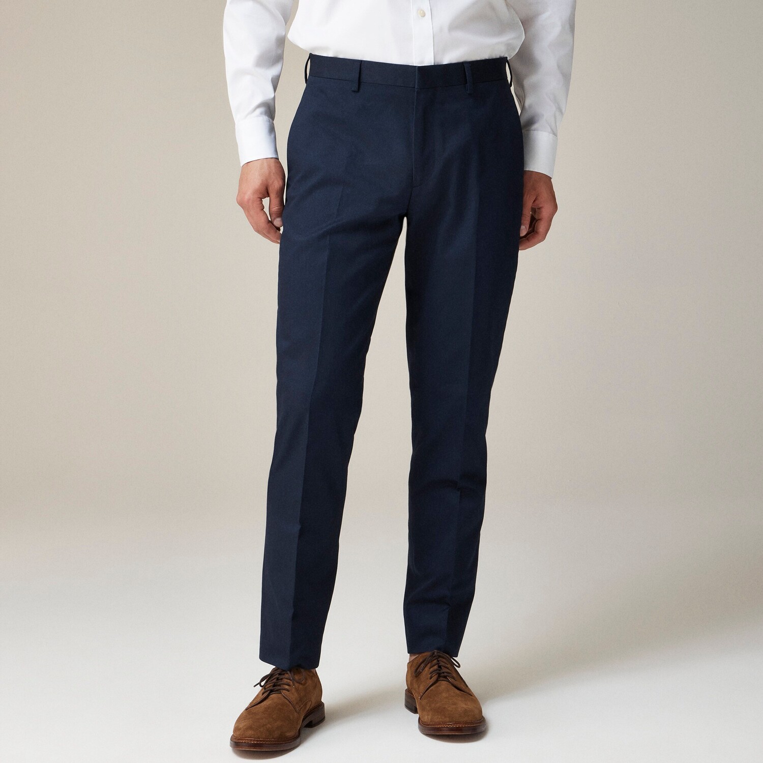 

Брюки Ludlow slim fit из итальянского чинос J.Crew, синий
