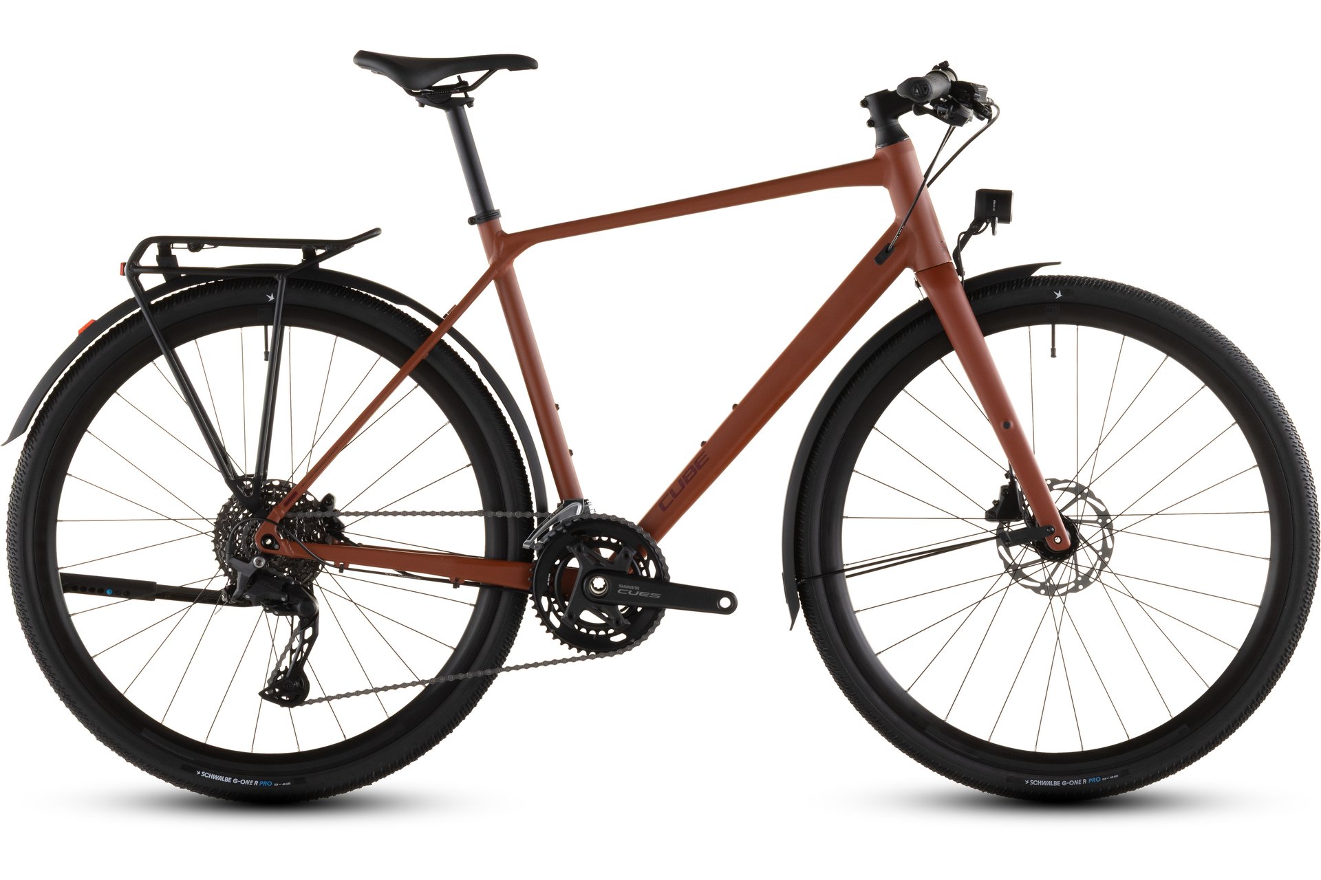 

Трекинговый велосипед Cube Nulane race fe - 28 дюймов - diamant - 2026, orange | amber´n´black