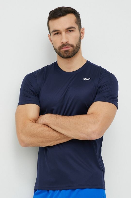 

Футболка для технического обучения Reebok, темно-синий