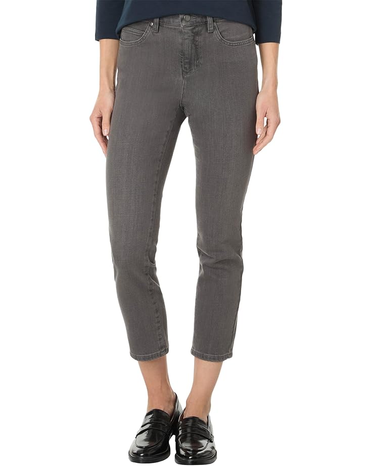 

Джинсы Eileen Fisher Petite High Waisted Slim Ankle Jean, цвет Asphalt