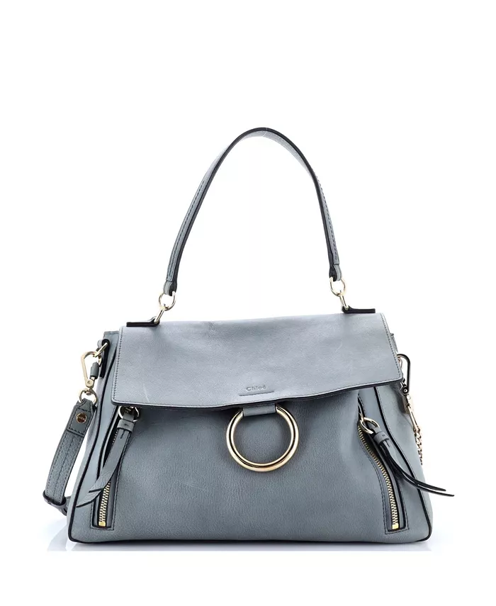 

Средняя сумка Faye Day из кожи Pre-Owned Chloe, серый