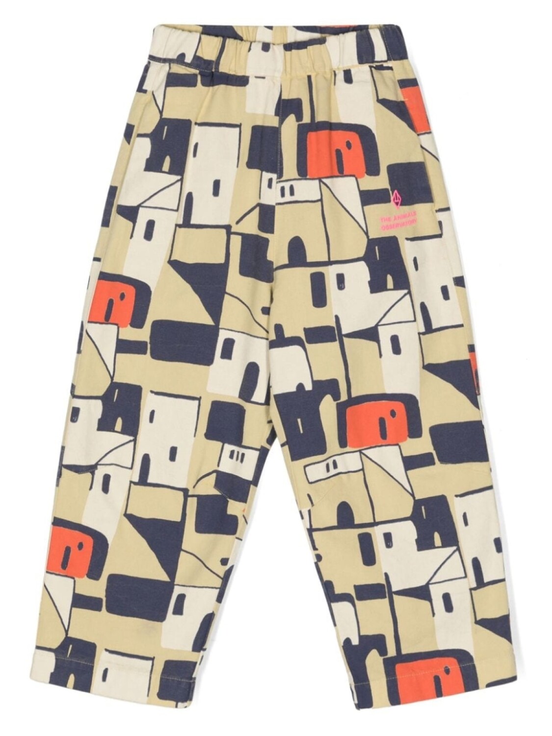 

The Animals Observatory брюки Elephant из канваса, желтый